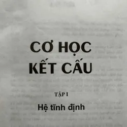 CƠ HỌC KẾT CẤU(Full bộ lý thuyết tập 1 + 2,Bài tập Tập 2) 702216