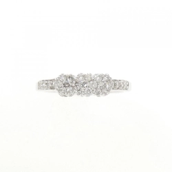 Nhẫn kim cương hoa K18WG 0.25CT - Hàng hiệu Authentic 848874