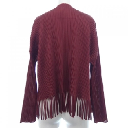 【Mã giảm giá】Áo khoác cardigan PLEATS PLEASE 641997