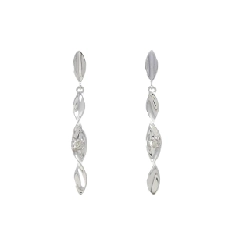 K14WG Bông tai kim cương 0.10CT - Hàng hiệu Chính hãng