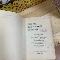 Thơ Và Danh Ngôn Về Sách 739058