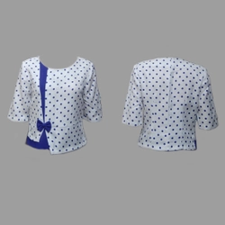 Áo chấm bi của Uni korean fashion  485698