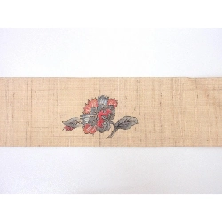 Đai Nagoya - Dệt tơ tằm, chế tác Yuzen - Hàng hiệu Authentic 875215