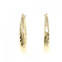 Bông tai hoop 750YG - Hàng hiệu Authentic 869192