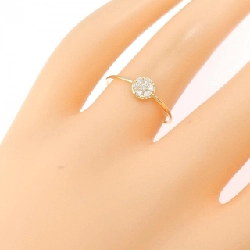 Nhẫn kim cương K18YG 0.10CT - Hàng hiệu Chính hãng 852098