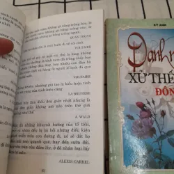 2 quyển DANH NGÔN CON NGƯỜI VÀ XỬ THẾ.  960674