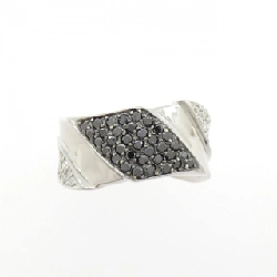 Nhẫn kim cương K18WG/K18BG 0.38CT - Hàng hiệu Authentic 849051