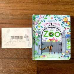 Sách ngoại văn Peep Inside The Zoo – M.ấ.t flap trang 5, Used
