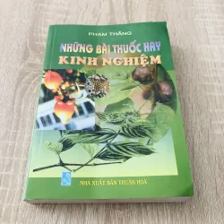 NHỮNG BÀI THUỐC HAY KINH NGHIỆM 