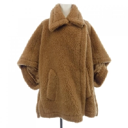 Max Mara TEBE 473607 Áo choàng gấu teddy