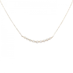 K18PG Dây chuyền kim cương 0.10CT - Hàng hiệu Chính hãng