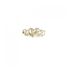 Nhẫn hình trái tim K18YG 671814