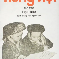 Tiếng Việt học chữ (Sách dùng cho người lớn - Tập một)