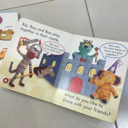 NGOẠI VĂN tiếng anh trẻ em DK danh tiếng : My First Playtime & Sharing is Caring  1027825