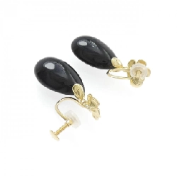 K18YG Hoa Onyx Bông Tai - Hàng hiệu Chính hãng 873060