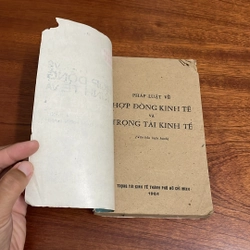 [Sách Xưa] - II Sách Kinh Tế: Pháp Luật Về Hợp Đồng Kinh Tế Và Trọng Tài Kinh Tế - 1984 503661