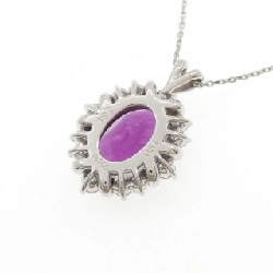 Dây chuyền garnet PT900/PT850 5.34CT - Hàng hiệu Authentic 859358