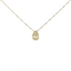 K18YG Dây chuyền kim cương 0.05CT - Hàng hiệu Authentic