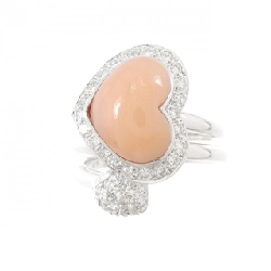 Nhẫn San Hô Hình Trái Tim Ponte Vecchio - Hàng hiệu Chính hãng 837316