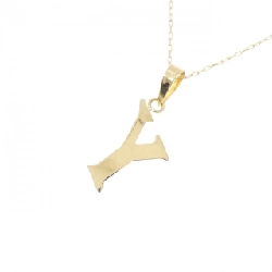 K18YG Chữ cái Y Dây chuyền - Hàng hiệu Chính hãng 859057