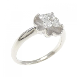 Nhẫn kim cương hoa PT900 - Hàng hiệu Authentic