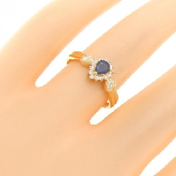 Nhẫn Sapphire K18YG 0.27CT 668017