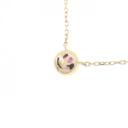 K18YG Dây chuyền Ruby - Hàng hiệu Chính hãng 856404