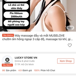 Máy massage đầu Muselove 446644