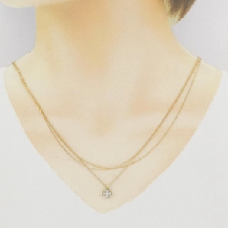 Dây chuyền kim cương K18WG/K18YG 0.13CT - Hàng hiệu Chính hãng 864441