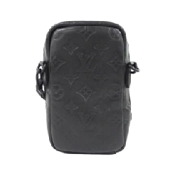 Túi đeo vai Louis Vuitton Monogram Shadow Double Phone Pouch M81323 612917