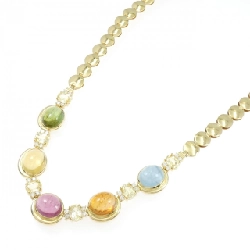 Dây chuyền đá màu 18KYG - Hàng hiệu Authentic 865077