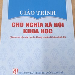 Giáo trình chủ nghĩa xã hội khoa học