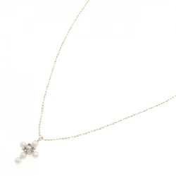 K10YG Cross Necklace Ngọc Trai Nước Ngọt - Hàng hiệu Chính hãng 855669