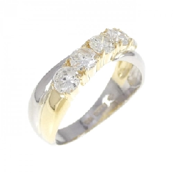 Nhẫn kim cương PT900/K18YG 1.00CT