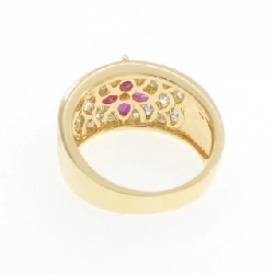 Nhẫn Ruby K18YG 0.75CT - Hàng hiệu Chính hãng 849675