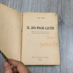 X30 phá lưới - đặng thanh. 10a1 1025681