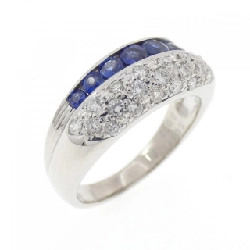 Nhẫn Sapphire PT900 0.54CT - Hàng hiệu Chính hãng