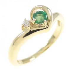Nhẫn Emerald K18YG