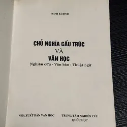 Chủ nghĩa cấu trúc và văn học 1042792
