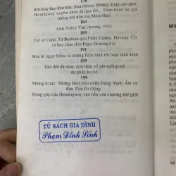 CUỘC ĐỜI SÔI ĐỘNG ĐAM MÊ CỦA HEMINGWAY - PHAN QUANG ĐỊNH (BIÊN SOẠN) 734569