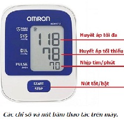 Máy đo huyết ap 8712 Omron 60471