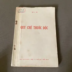 Quy chế thuốc độc