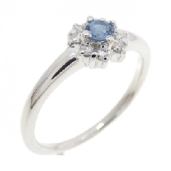 Nhẫn Aquamarine PT900