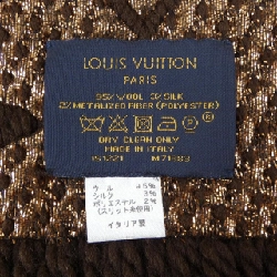 Louis Vuitton LOUIS VUITTON Écharpe Logomania Shine M71383 Khăn quàng - Hàng hiệu Chính hãng 833195