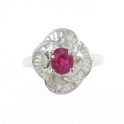 Nhẫn Ruby PT900 0.70CT - Hàng hiệu Chính hãng 851908