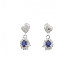 PT850/PT900 Bông tai Sapphire 0.49CT - Hàng hiệu Chính hãng