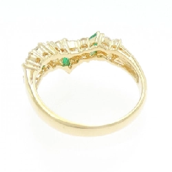 Nhẫn ngọc lục bảo K18YG 0.35CT 670512