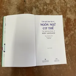 NGÔN NGỮ CƠ THỂ một cuốn sách hoàn hảo về NGÔN NGỮ CƠ THỂ 789374