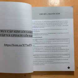 Sách Toán Nguyên hàm Tích phân  ôn thi THPT, HSA, TSA  494151