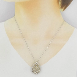 K18WG/K18YG Dây chuyền kim cương 1.09CT - Hàng hiệu Chính hãng 862124